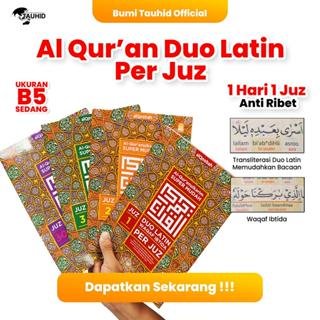 Mushaf Alquran Duo Latin Per Juz B5 Waqaf Ibtida Quran Tajwid Warna Al Quran Alqosbah Almadrasah
